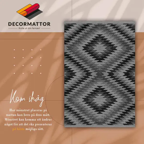 Tapis vinyle Parallélogramme sombre