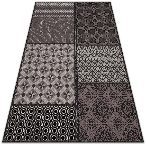 Tapis vinyle Combinaison de conceptions différentes