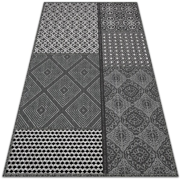 Tapis vinyl Mélange de divers designs