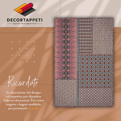 Tapis vinylique Mélange de conceptions