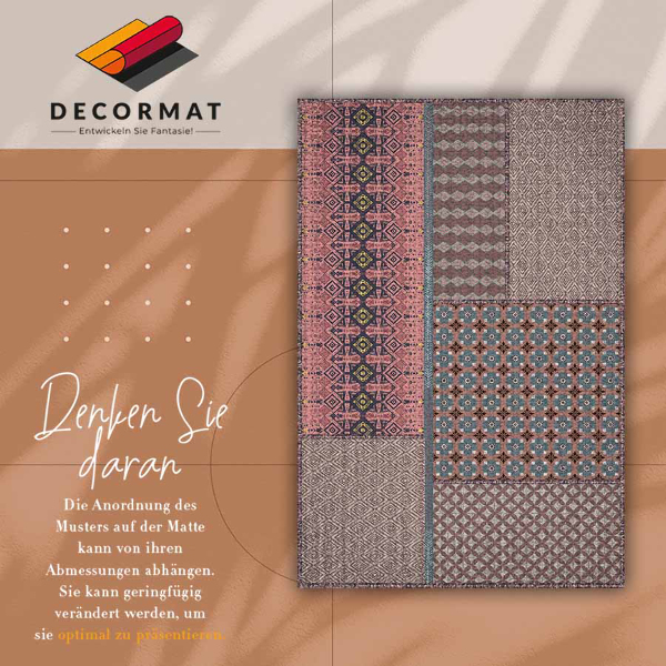 Tapis vinylique Mélange de conceptions
