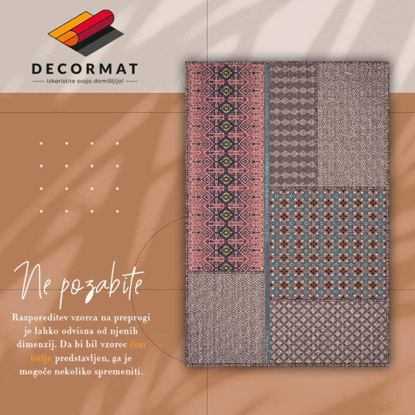 Tapis vinylique Mélange de conceptions