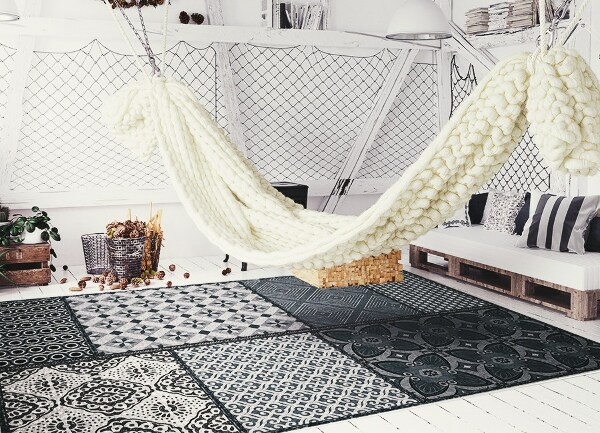 Tapis vinylique Mélange de conceptions