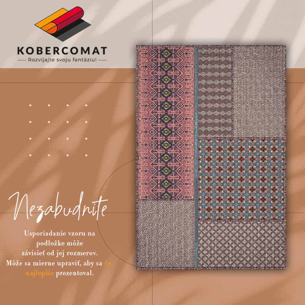 Tapis vinylique Mélange de conceptions