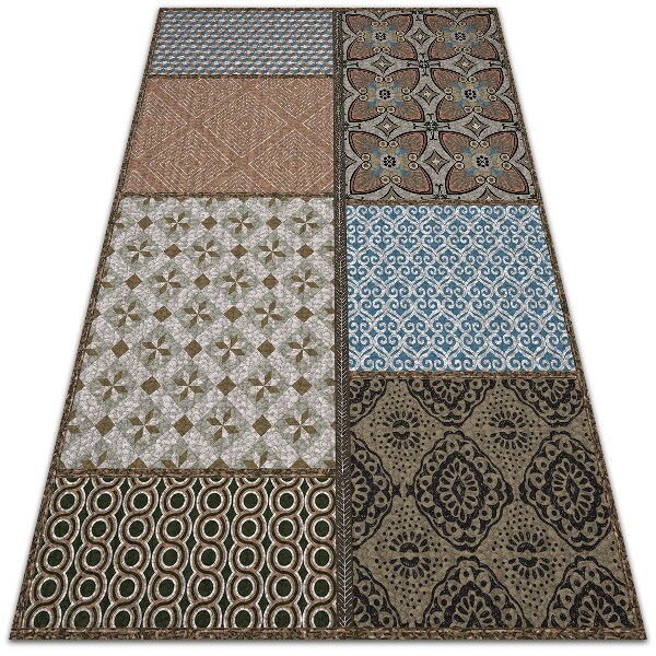 Tapis vinyle Mélange de conceptions