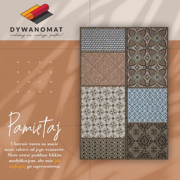 Tapis vinyle Mélange de conceptions