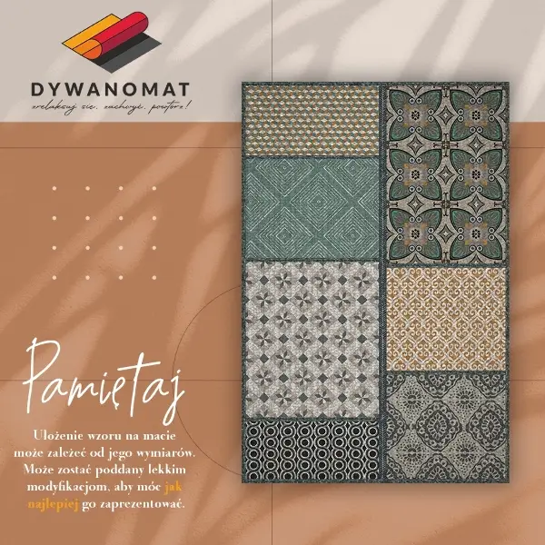 Tapis vinyle Différentes textures