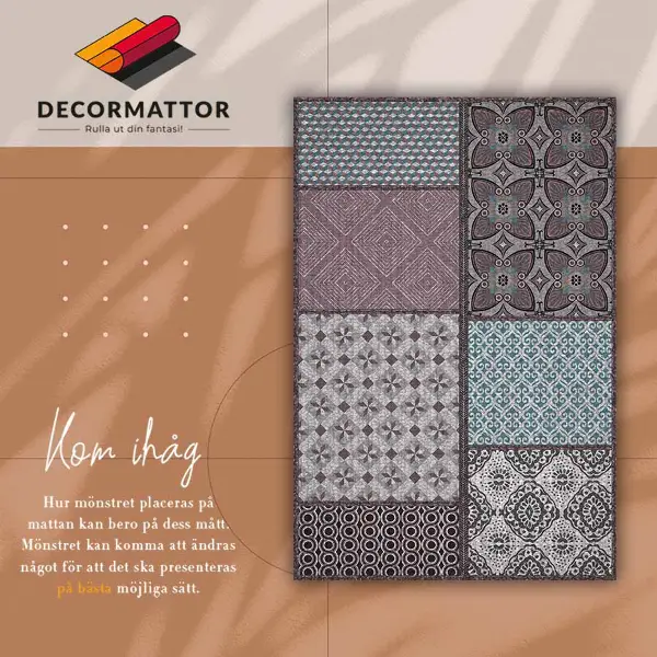 Tapis vinyle Connexion des conceptions