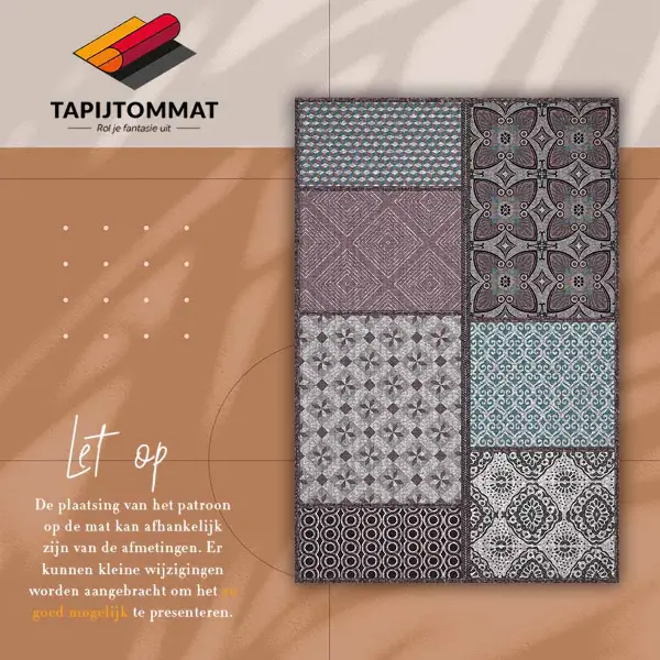 Tapis vinyle Connexion des conceptions