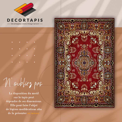 Tapis vinyle Belle conception de détail persan