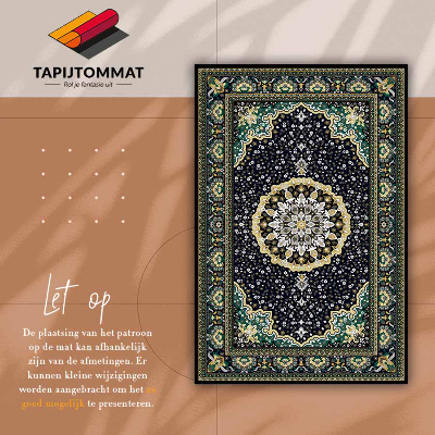 Tapis vinyle Mandala d'or