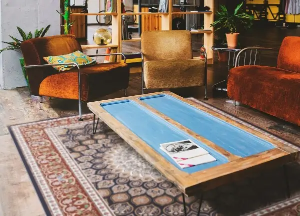 Tapis vinyle Mandala hypnotisée