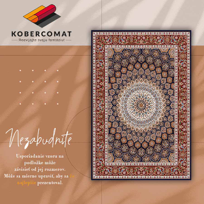 Tapis vinyle Mandala hypnotisée