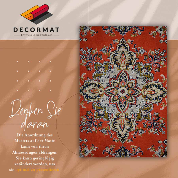 Tapis en vinyle Style arrière-est rétro