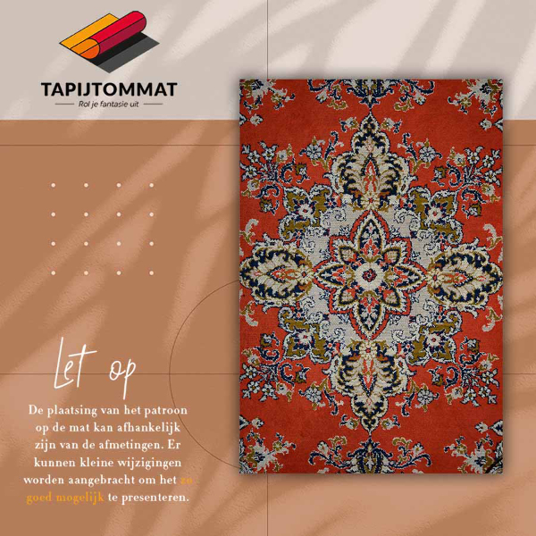 Tapis en vinyle Style arrière-est rétro