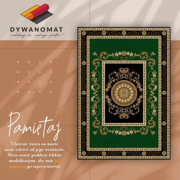 Tapis vinyle Cadre royal