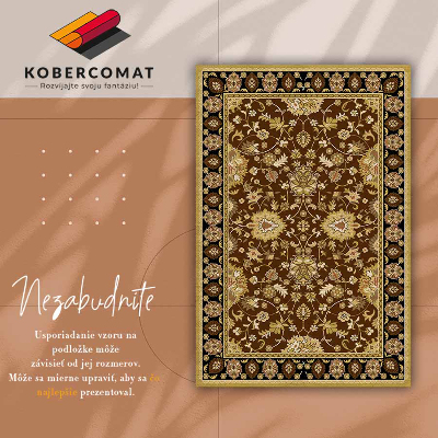 Tapis vinyle Motif turc oriental