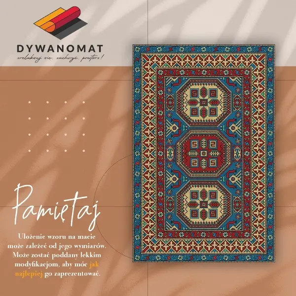Tapis vinyle Modèle folklorique