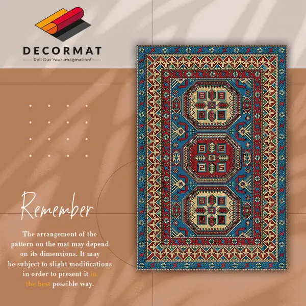 Tapis vinyle Modèle folklorique
