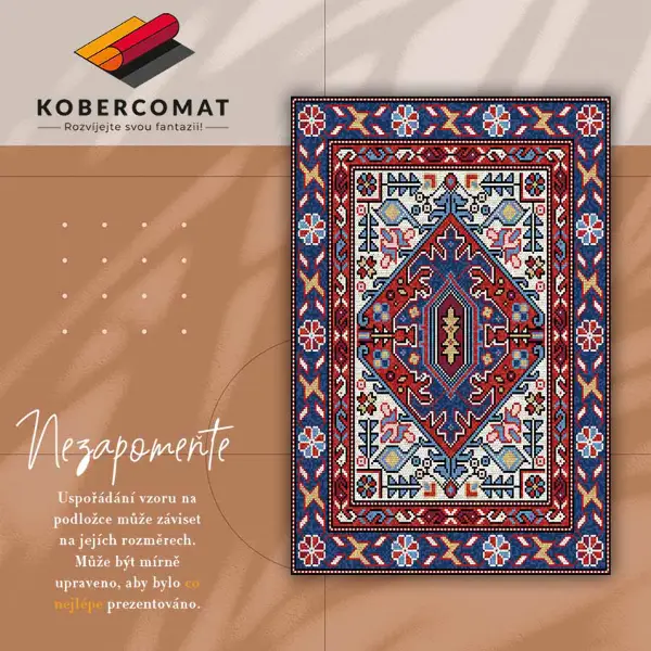Tapis vinylique Ornements folkloriques