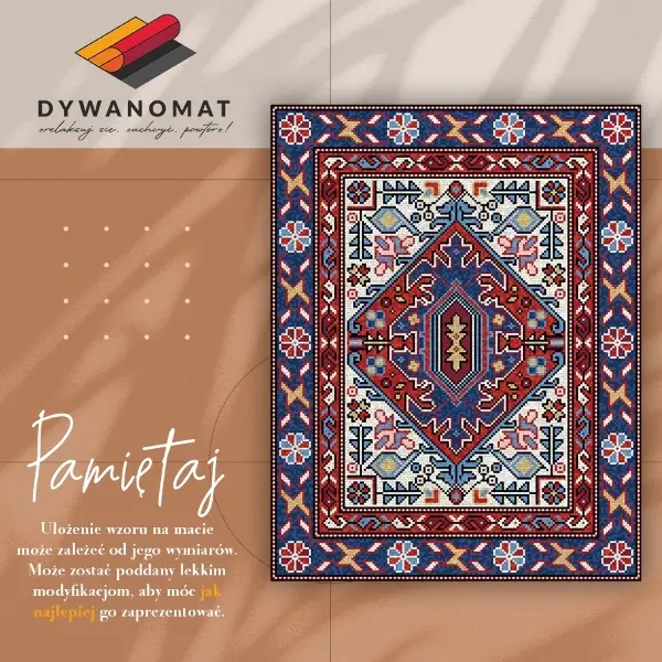 Tapis vinylique Ornements folkloriques