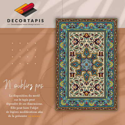 Tapis vinyle Motifs géométriques colorés