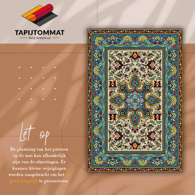 Tapis vinyle Motifs géométriques colorés