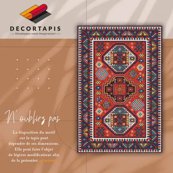 Tapis vinyle Style folklorique traditionnel