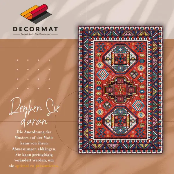 Tapis vinyle Style folklorique traditionnel