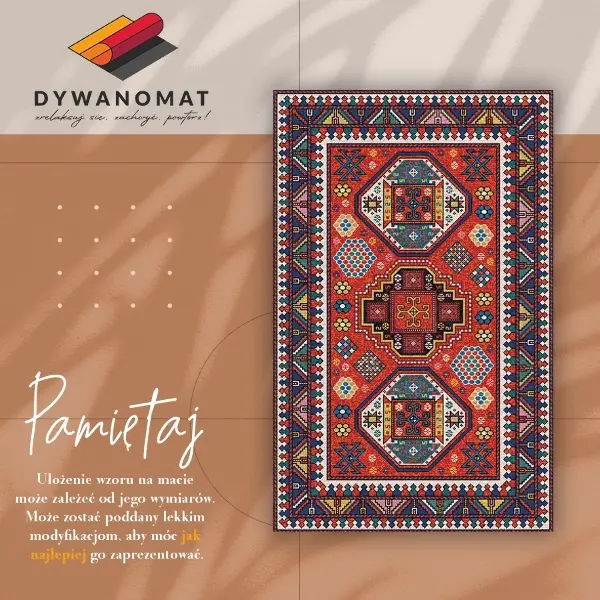 Tapis vinyle Style folklorique traditionnel