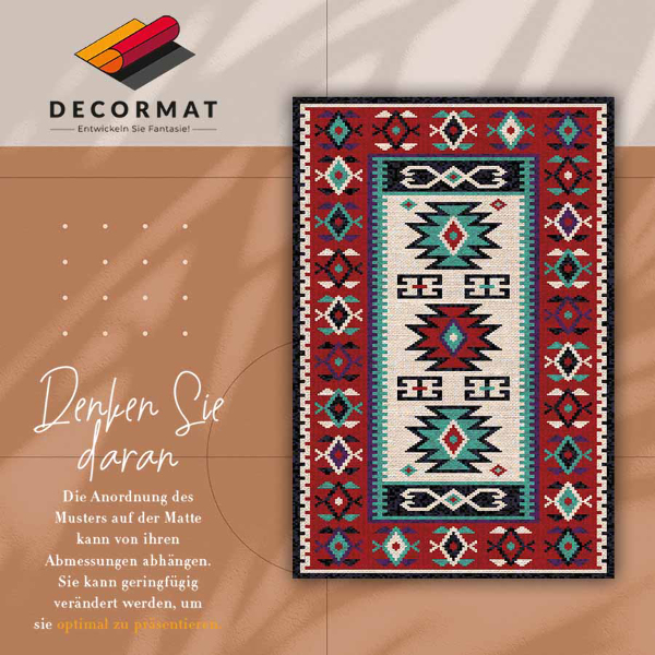 Tapis vinyle Modèles ethniques simples