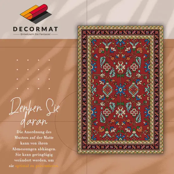Tapis vinyle Mosaïque folklorique