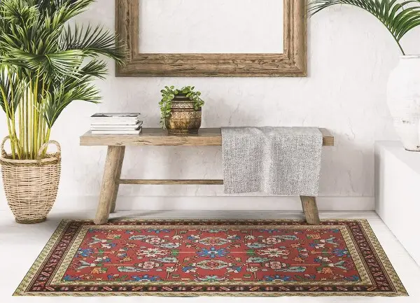 Tapis vinyle Mosaïque folklorique