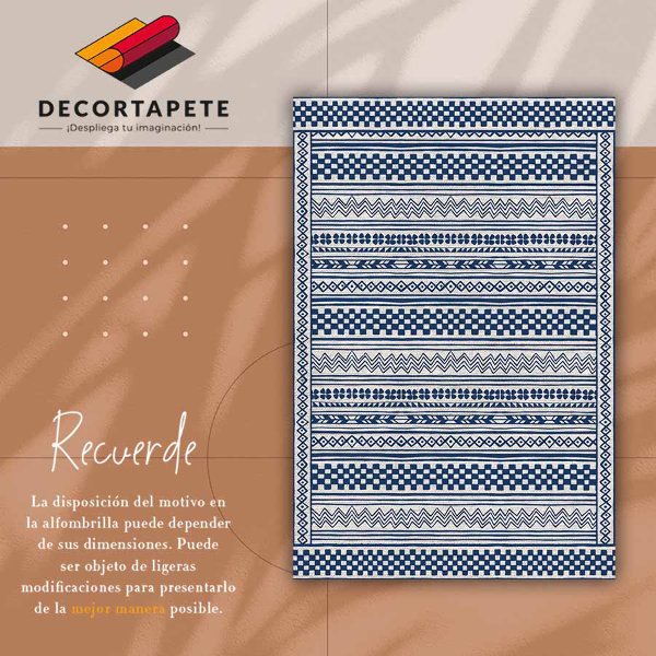 Tapis vinyle Route géométrique