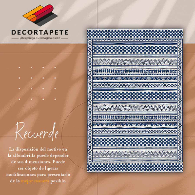 Tapis vinyle Route géométrique