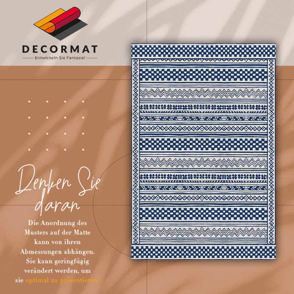 Tapis vinyle Route géométrique