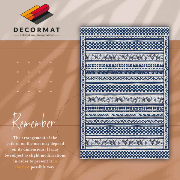 Tapis vinyle Route géométrique