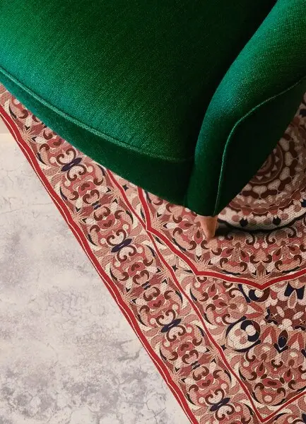 Tapis vinyle Symétrie ancienne