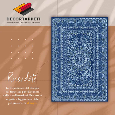 Tapis en vinyl Style bleu ancien