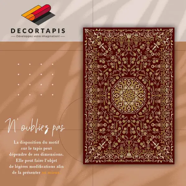 Tapis vinyle Modèle de plante