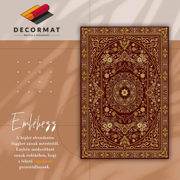 Tapis vinyle Motif antique