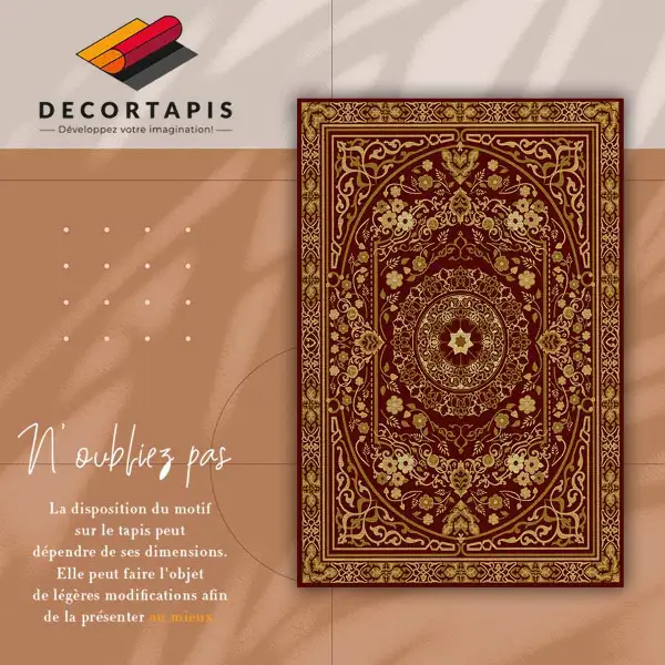 Tapis vinyle Motif antique