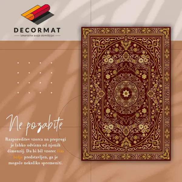 Tapis vinyle Motif antique