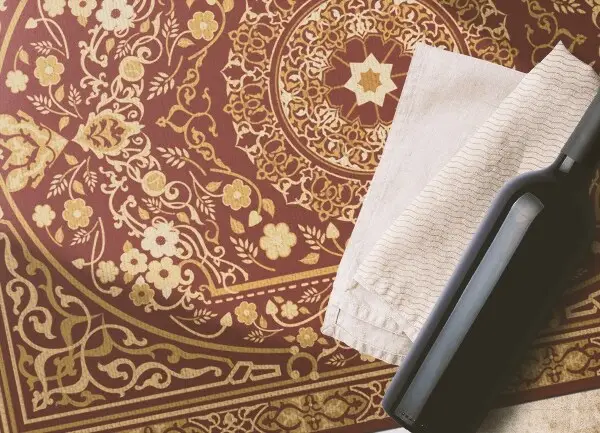 Tapis vinyle Motif antique