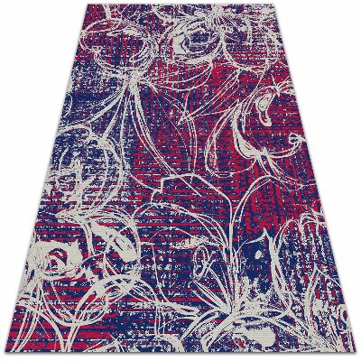 Tapis vinylique Abstraction rétro