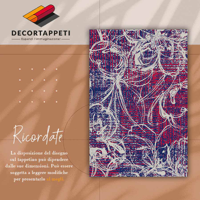 Tapis vinylique Abstraction rétro