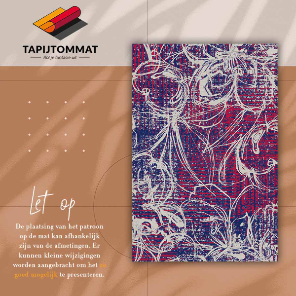 Tapis vinylique Abstraction rétro