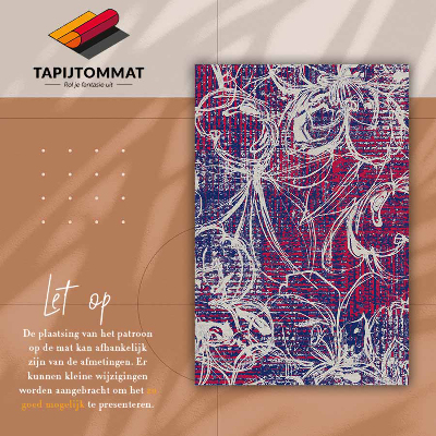 Tapis vinylique Abstraction rétro