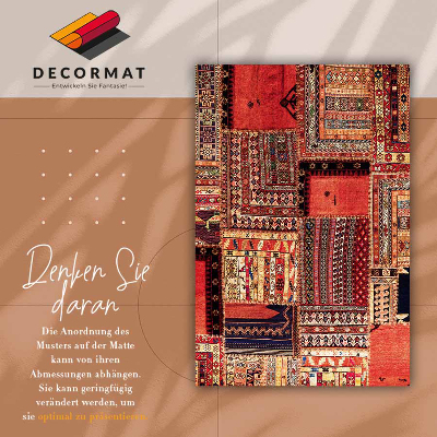 Tapis en vinyl Patchwork Abstraction