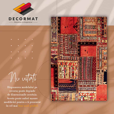 Tapis en vinyl Patchwork Abstraction